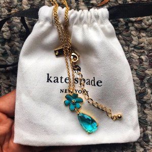 Kate ♠️ Here Comes Sun Flower & Teardrop Necklace